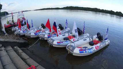 2016年“中、俄、韩”橡皮艇大赛精彩回顾 钓鱼船上的激情与友谊